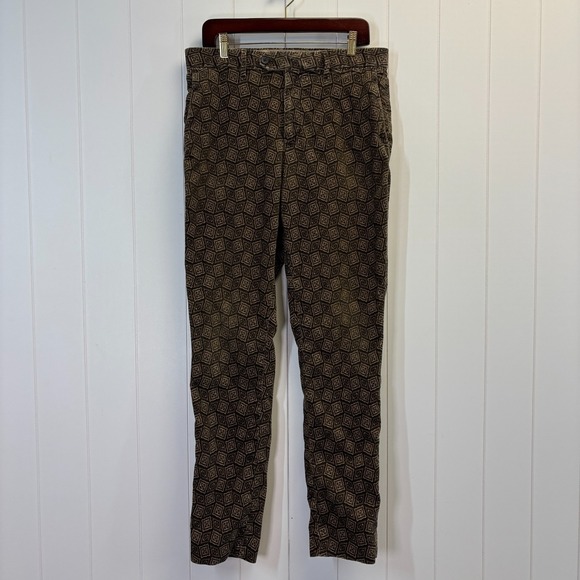 Banana Republic Other - Banana Republic Mens Preppy Corduroy Slim Fit Pants Size 32L Academia Office